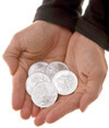 invertir en plata, monedas de plata, inversion en plata